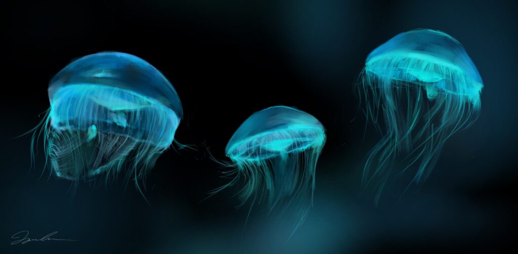 A Bioluminescent Dance – The Earth Chronicles